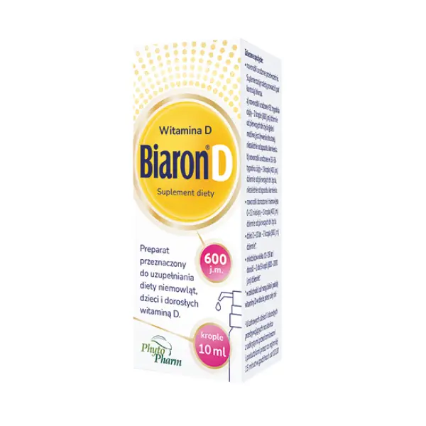 Biaron D 600j.m. witamina D 10 ml