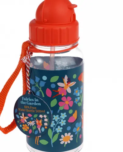BIDON ZE SŁOMKĄ 500 ML WRÓŻKI REX LONDON 