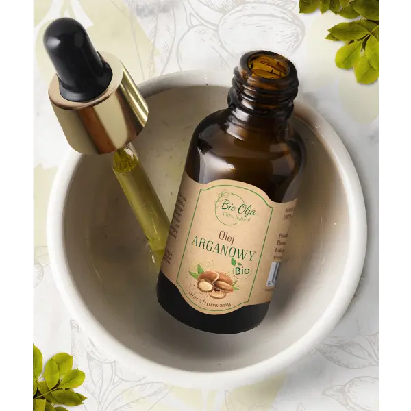 BIO OLJA OLEJ OLEJEK ARGANOWY NIERAFINOWANY BIO 50 ML