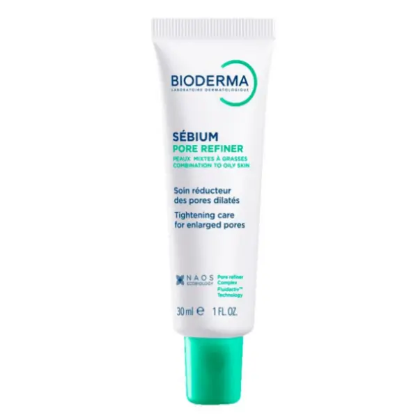 BIODERMA SEBIUM PORE REFINER ZWĘŻAJĄCY PORY SKÓRA MIESZANA I TŁUSTA 30 ML