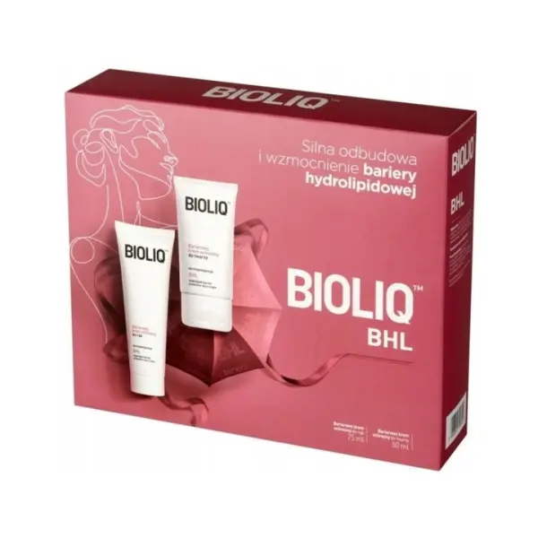 BIOLIQ PRO ZESTAW BARIEROWY KREM OCHRONNY DO TWARZY 50ML  + KREM DO RĄK 75ML