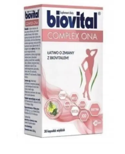 BIOVITAL ONA 30 kaps.