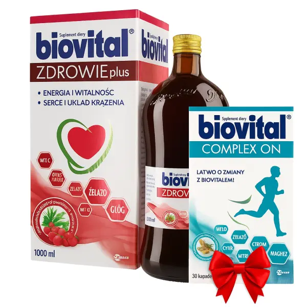 BIOVITAL ZDROWIE 1000 ML + BIOVITAL COMPLEX ON 30 KAPS. ZESTAW