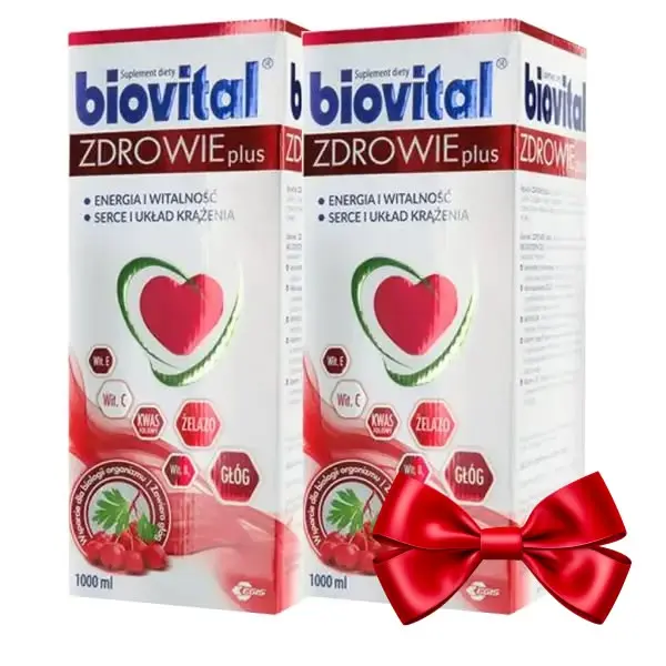 Biovital Zdrowie Plus 1 litr 2-PACK ZESTAW