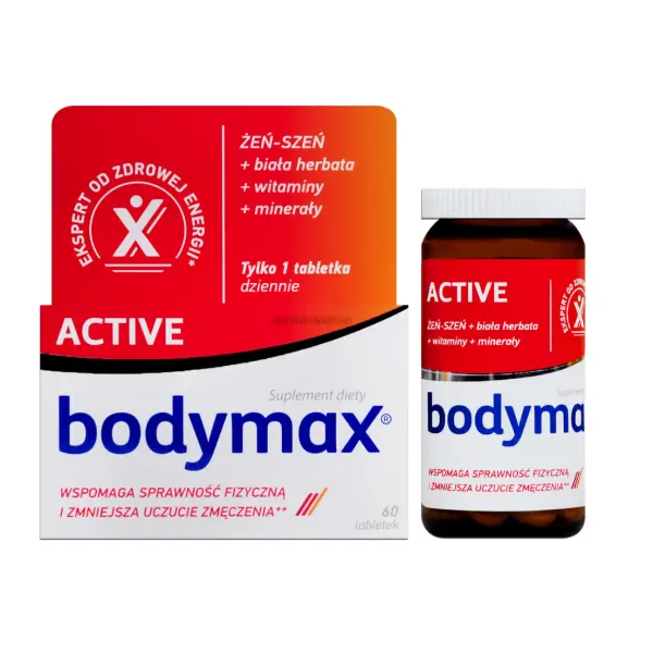 Bodymax Active , 60 tabl.. Dla aktywnych fizycznie.