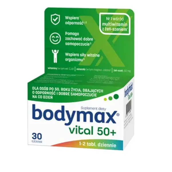 Bodymax Vital 50+ ,30 tabl.