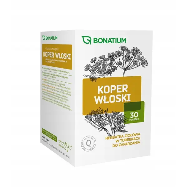 Bonatium Koper włoski Herbatka ziołowa, 30 saszetek