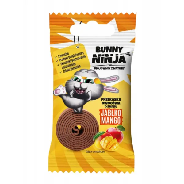 Bunny Ninja Przekąska jabłko mango 15g