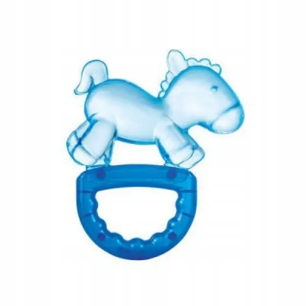 CANPOL BABIES GRYZAK WODNY Z GRZECHOTKĄ KONIK NIEBIESKI