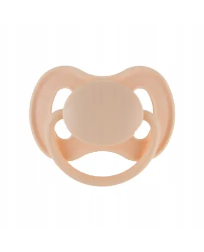 Canpol babies Smoczek uspokajający kauczukowy 0-6m okrągły 23/223_cre
