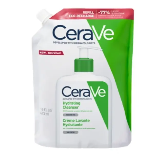 CERAVE NAWILŻAJĄCA EMULSJA DO MYCIA REFILL 473 ML