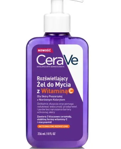 CERAVE ROZŚWIETLAJĄCY ŻEL DO MYCIA Z WITAMINĄ C 236 ML