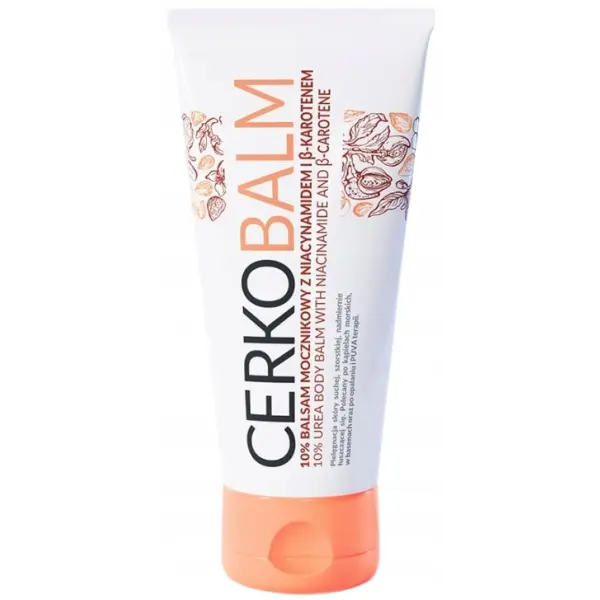CERKOBALM BALSAM MOCZNIKOWY Z NIACYNAMIDEM I B-KAROTENEM 10% 200 ML