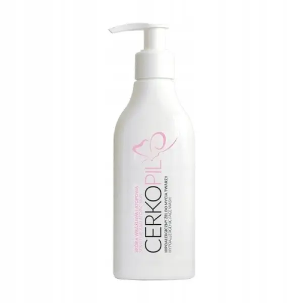 CERKOPIL HIPOALERGICZNY ŻEL DO MYCIA TWARZY 200ML