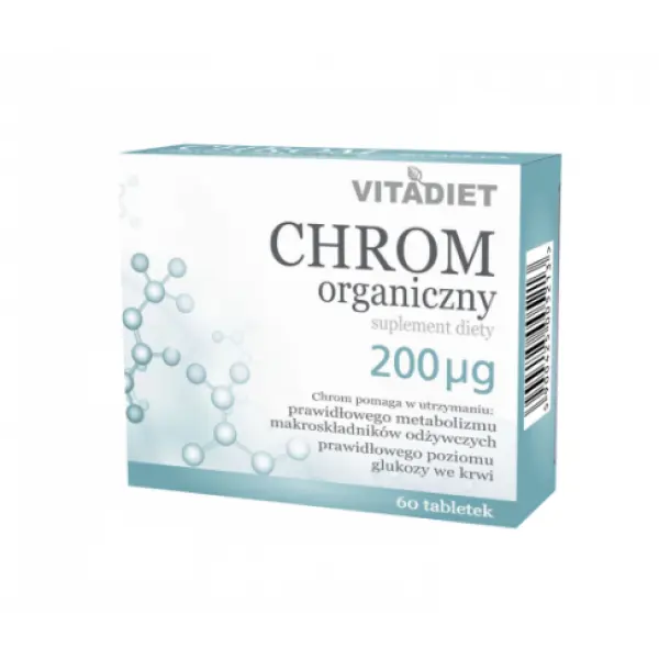 CHROM ORGANICZNY 60 tabl. VITADIET