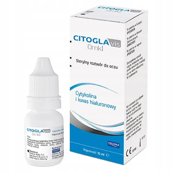 CITOGLA VIS OMK1 STERYLNY ROZTWÓR DO OCZU KROPLE 10 ML