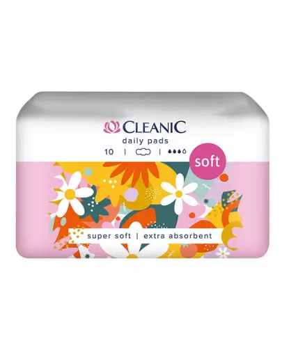 CLEANIC SOFT Podpaski higieniczne dla kobiet DAY 10 szt