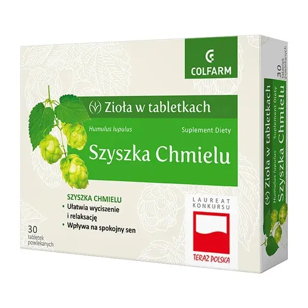 COLFARM SZYSZKA CHMIELU 30 TABLETEK