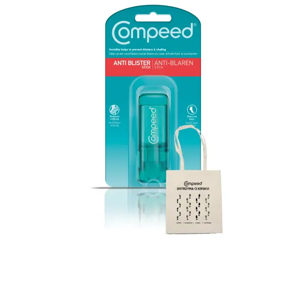 COMPEED SZTYFT PRZECIW PĘCHERZOM I OTARCIOM 8 ML + TORBA