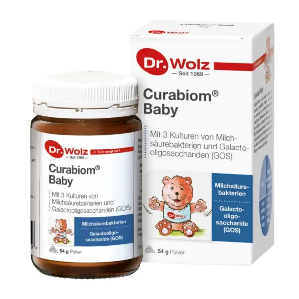 CURABIOM BABY PROBIOTYK OD 6 M.Ż.I KOBIET W CIĄŻY 54 G DR WOLZ