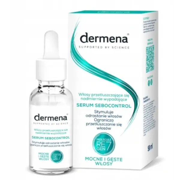 Dermena Sebocontrol Serum na włosy, 50 ml