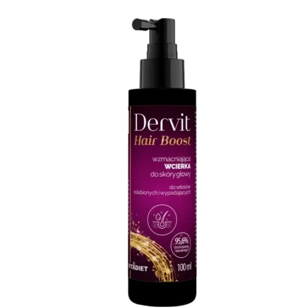 DERVIT HAIR BOOST wcierka do włosów wypadających 100 ml