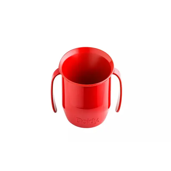Doidy Cup kubek do nauki picia kolor czerwony 200ml