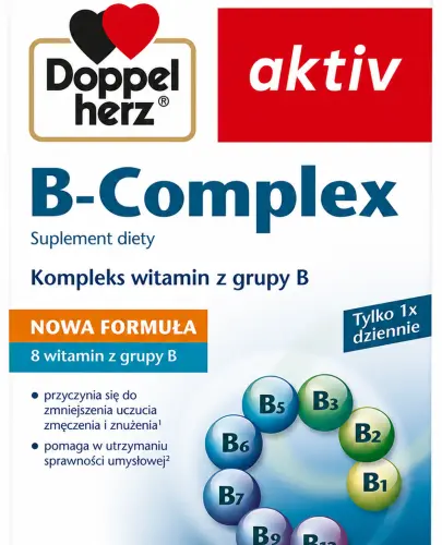 DOPPEL HERX AKTIV B-COMPLEX  45 MINI TABLETEK