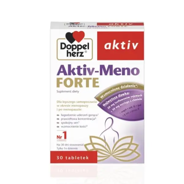 DoppelHerz Aktiv Meno Forte 30 Tabletek