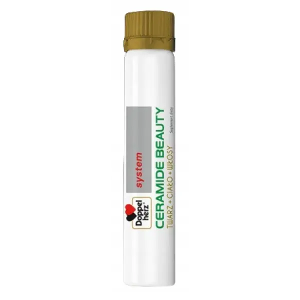 DOPPELHERZ CERAMIDE BEAUTY TWARZ CIAŁO WŁOSY 1 SHOT 25 ML