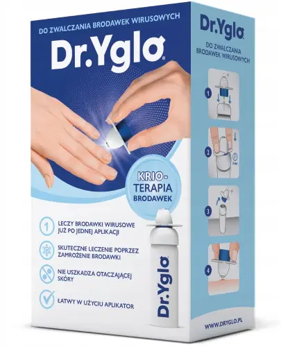DR.YGLO KRIOTERAPIA KURZAJEK I BRODAWEK WIRUSOWYCH PREPARAT 50 ML