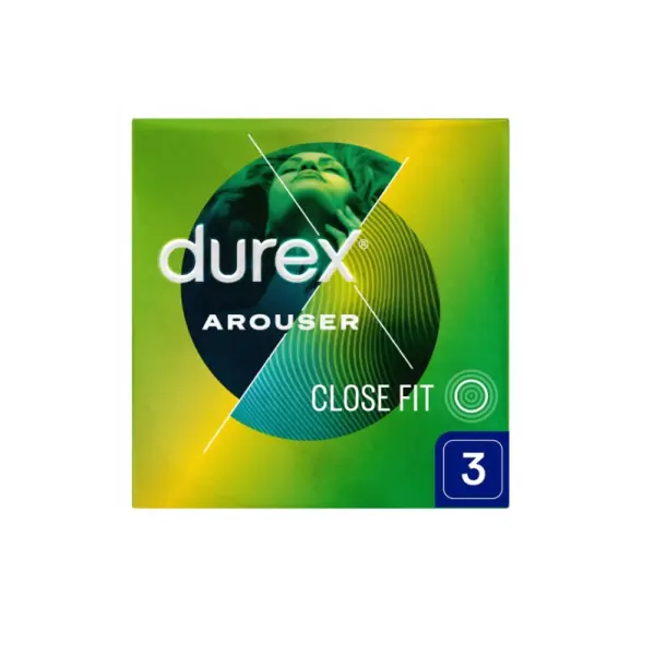 Durex Arouser Prezerwatywy, 3 sztuki