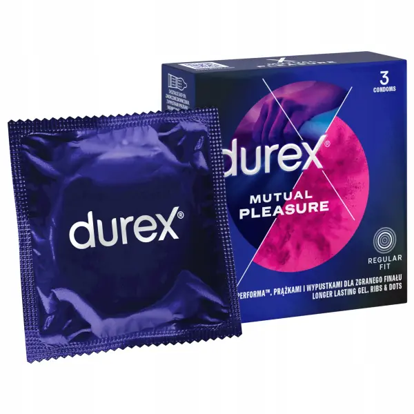 DUREX PERFORMAX INTENSE MUTAL PLEASURE 3 SZTUKI