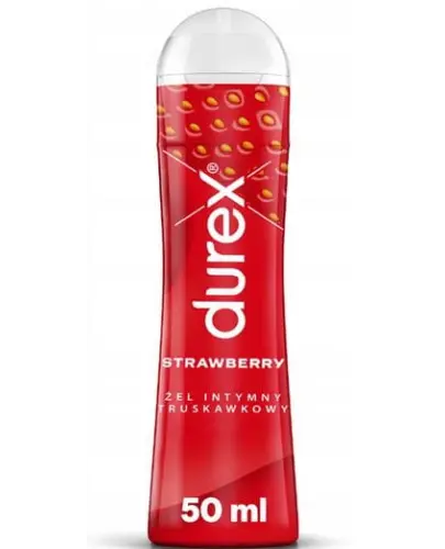 Durex Strawberry Żel intymny truskawkowy, 50 ml