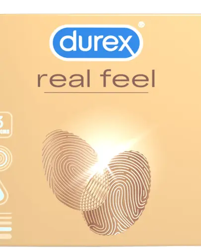 Durex Real Feel prezerwatywy, 3szt.