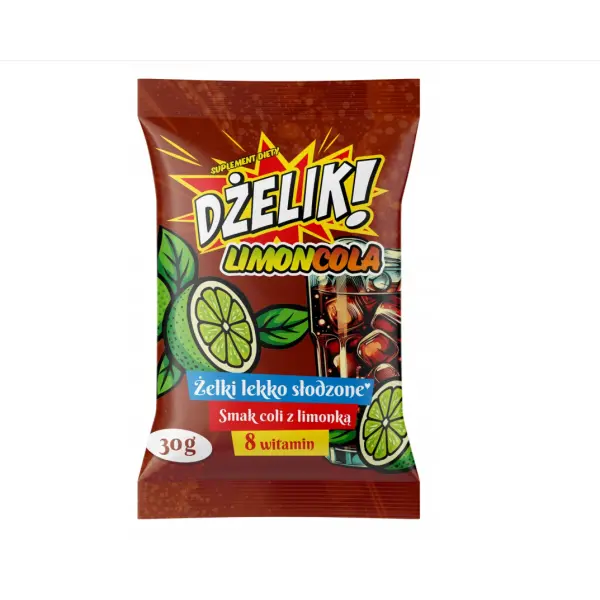 DŻELIK LIMONCOLA ŻELKI  COLA Z LIMONKĄ 30G