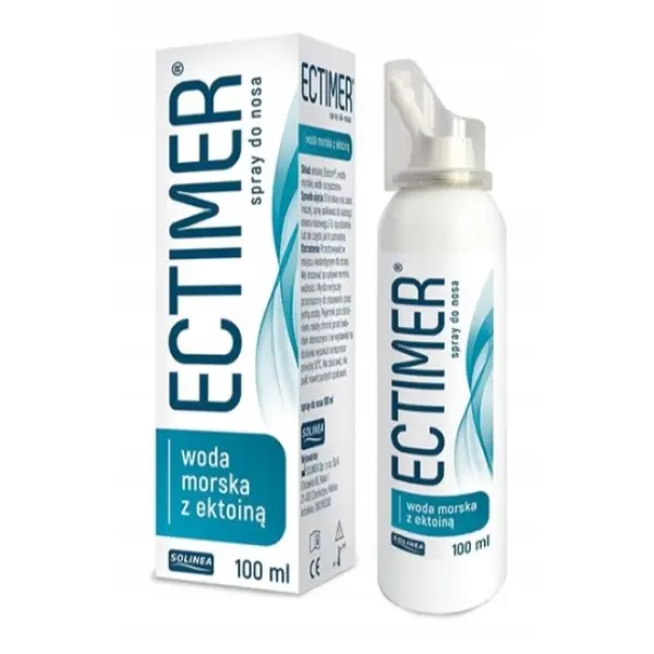 ECTIMER WODA MORSKA Z EKTOINĄ SPRAY DO NOSA 100 ML