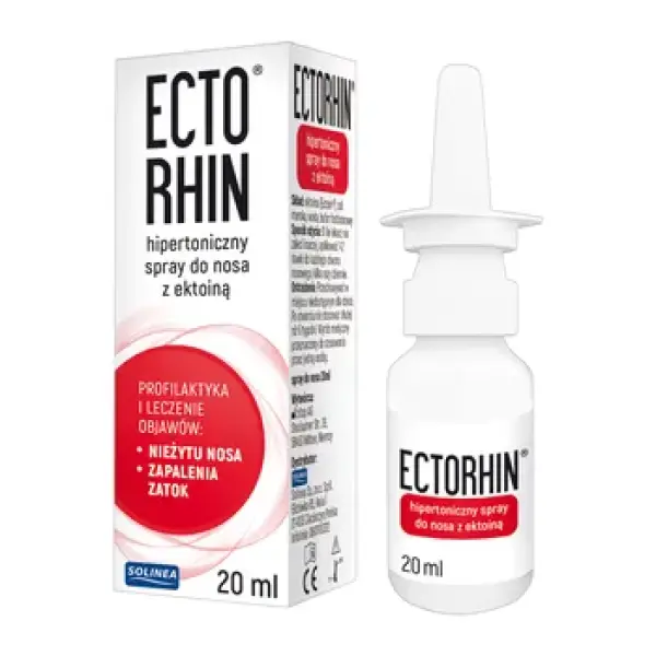 ECTOHRIN HIPERTONICZNY SPRAY DO NOSA Z EKTOINĄ 20 ML