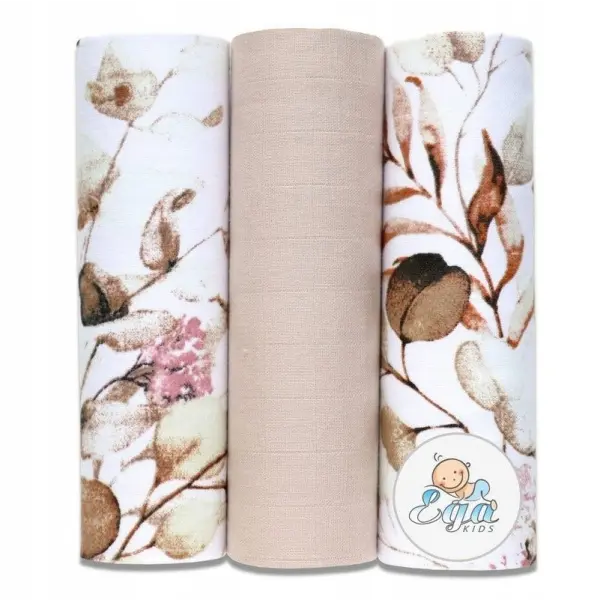 EGA KIDS PIELUCHY PIELUCHA MUŚLINOWA ZESTAW NR 39 60/80 3 SZTUKI