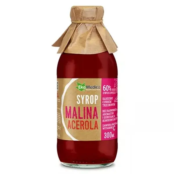 EkaMedica Malina Acerola Syrop, 300 ml