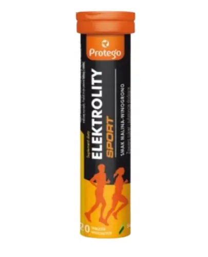 ELEKTROLITY SPORT 20 TABL. MUSUJĄCYCH PROTEGO