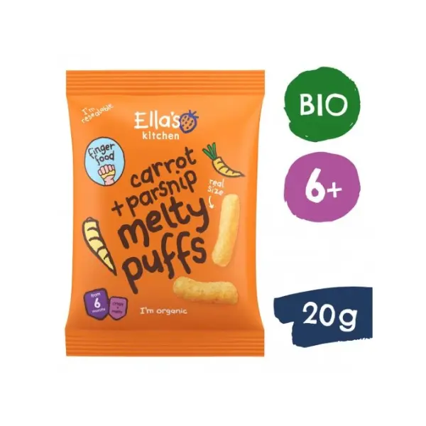 Ella's Kitchen BIO Chipsy marchewka i pasternak (20 g)