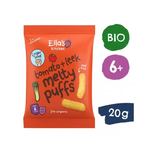 Ella's Kitchen BIO Chrupki pomidorowe i por (20 g)