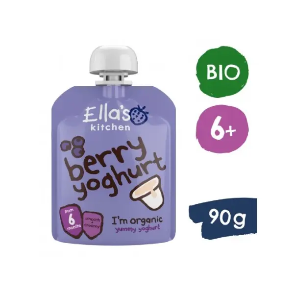 Ella's Kitchen BIO Jagody z jogurtem (90 g)