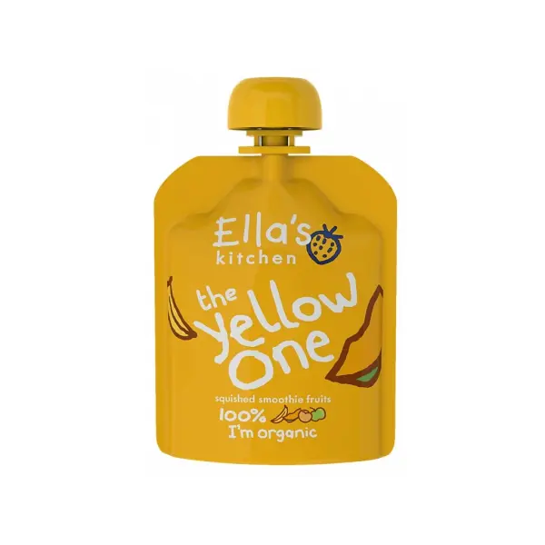 Ella's Kitchen BIO YELLOW ONE Puree owocowe z bananem 90 g 