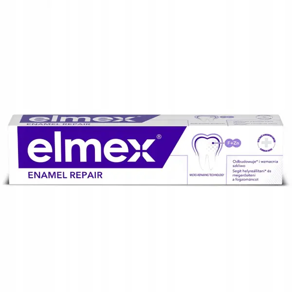 ELMEX ENAMEL REPAIR PASTA DO ZĘBÓW WZMACNIAJĄCA SZKLIWO 75 ML