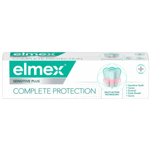 ELMEX SENSITIVE PLUS COMPLETE PROTECTION PASTA DO ZĘBÓW 75 ML