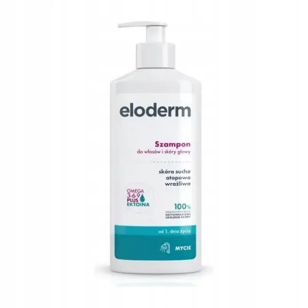 ELODERM SZAMPON SKÓRA SUCHA ATOPOWA 300ML