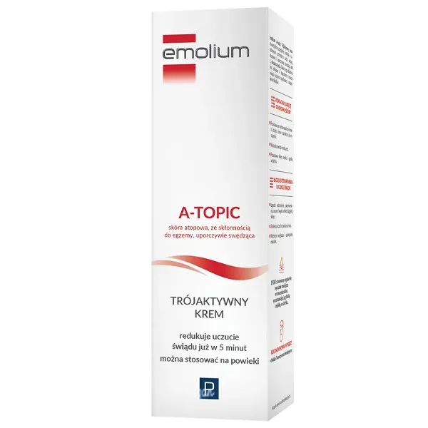 Emolium A-Topic Krem trójaktywny, 50 ml