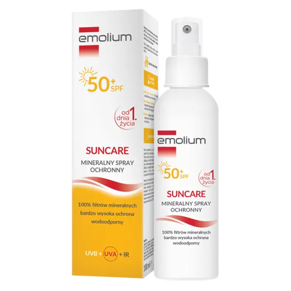 Emolium Suncare Mineralny Spray ochronny SPF50+, 100 ml